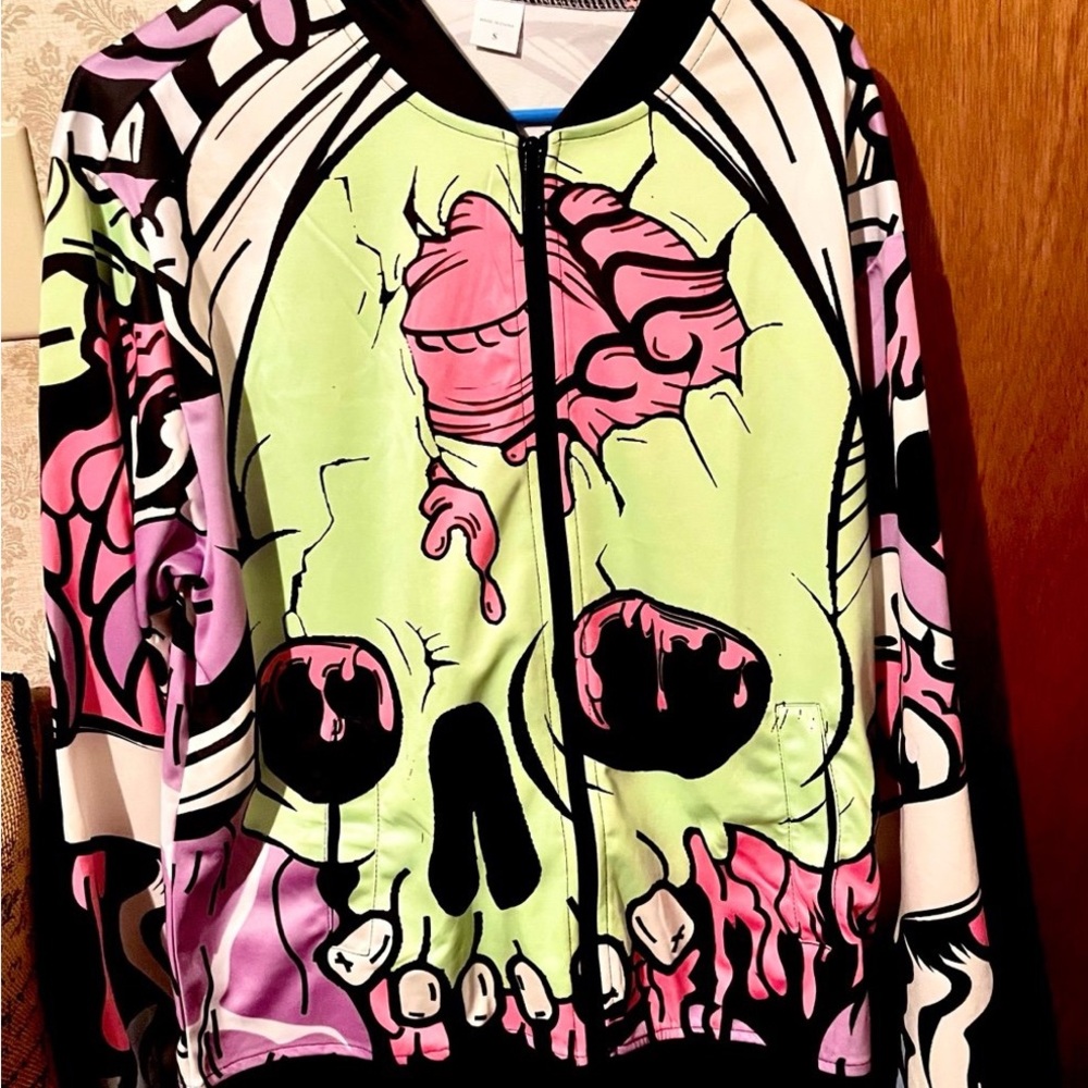 Source Unknown Multicolor Graphic Jacket - Picture 2 of 2